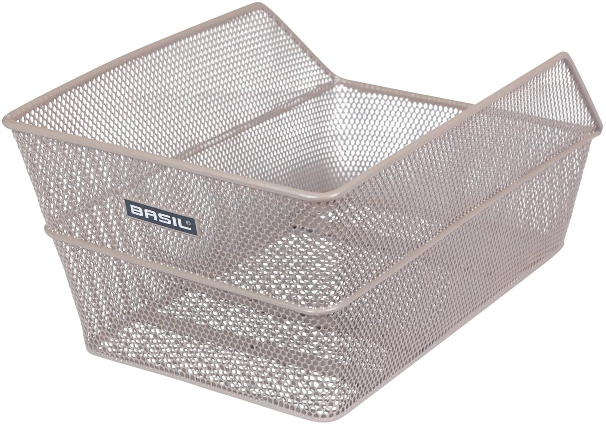 Basil cykelkurv cento bagkurv 24 x 38,5 x 11 cm - nude metallic