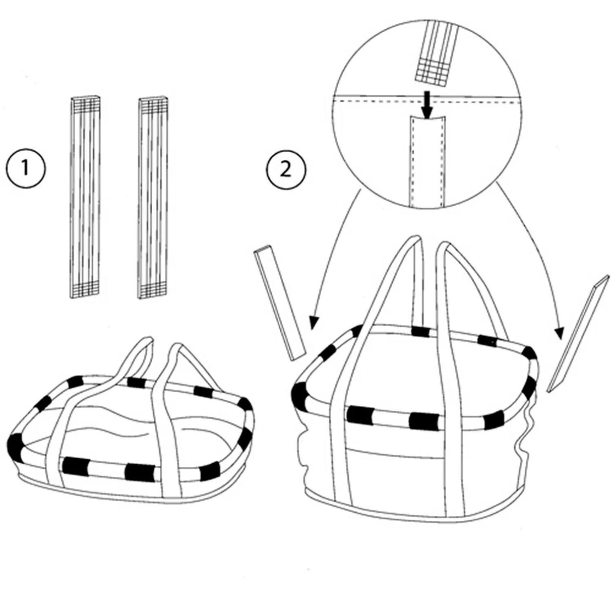 Reisenthel kurv cykel kurv cykel kurv sort klickfix