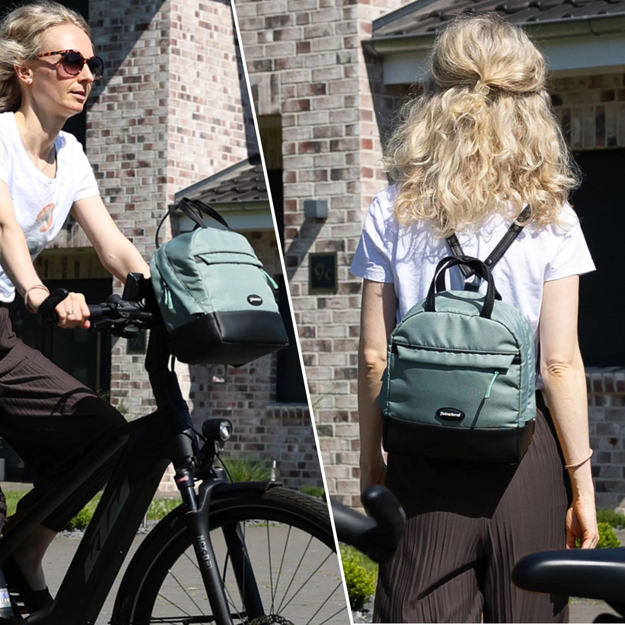 Haberland lenkertasche bella styrtasker bella salbei