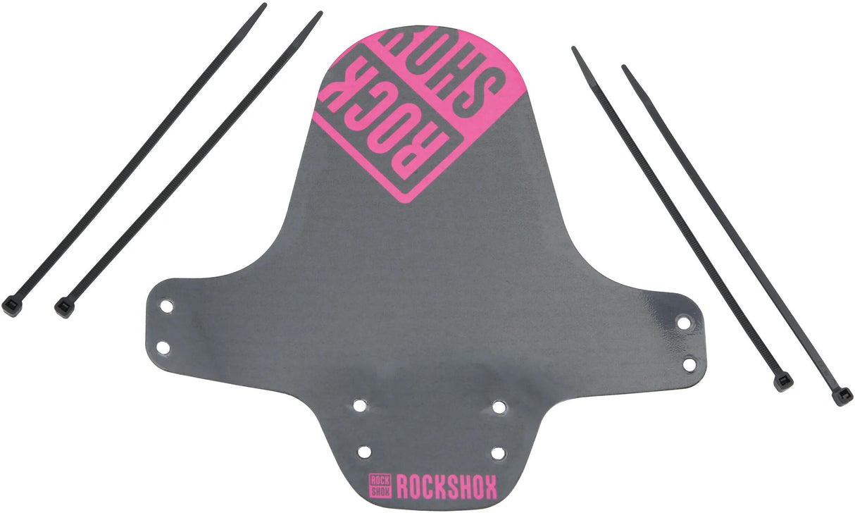 Rockshox stænskærm fender clip-on fender rs sort magenta