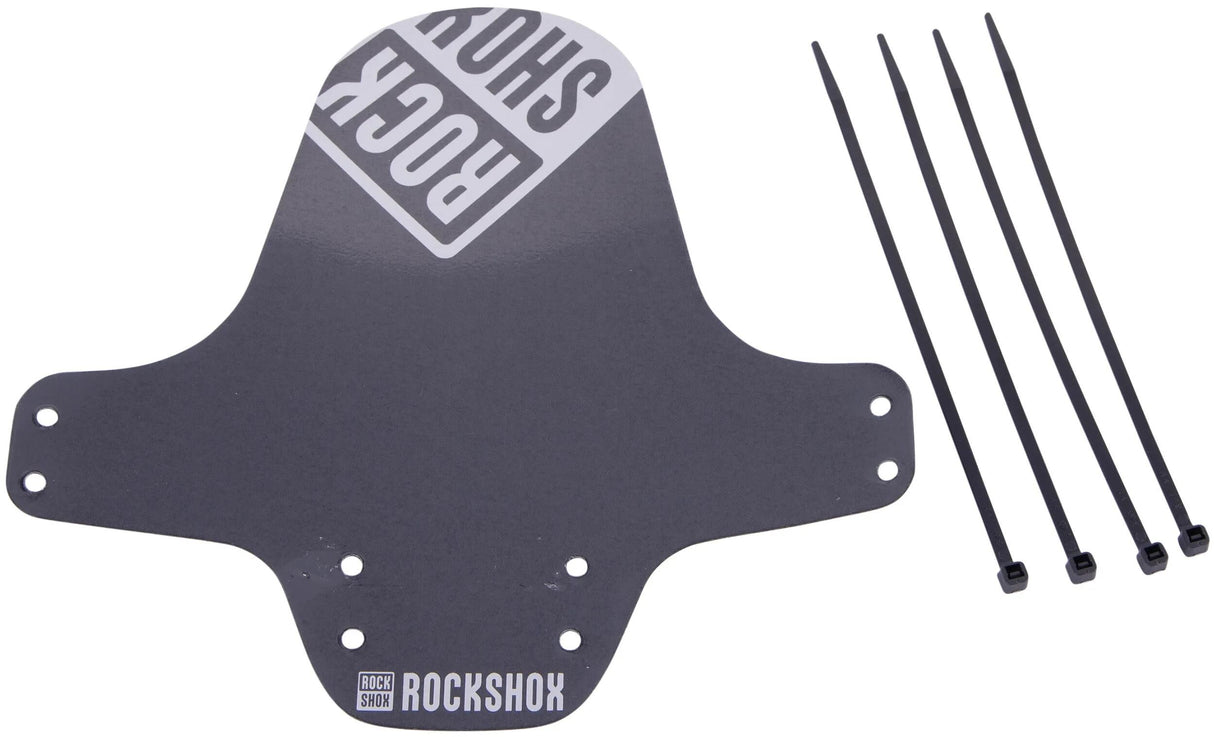 RockShox stænkskærm clip-on skærm RS sort sølv blank