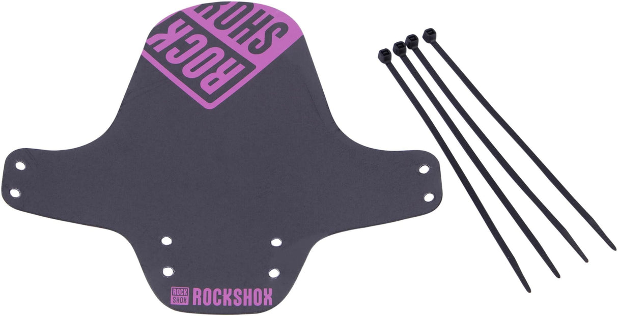 RockShox stænkskærm clip-on skærm RS sort fuchsia