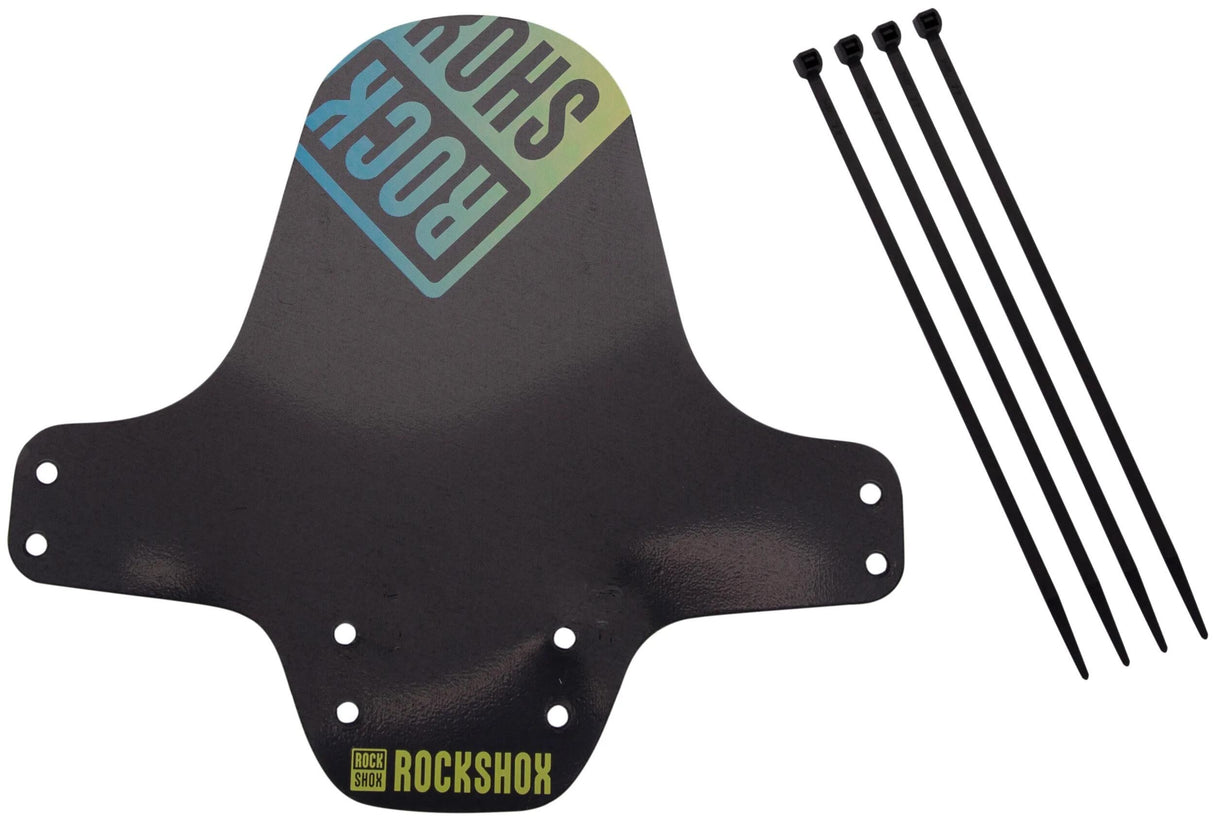RockShox stænkskærm clip-on skærm RS sort gul offblue