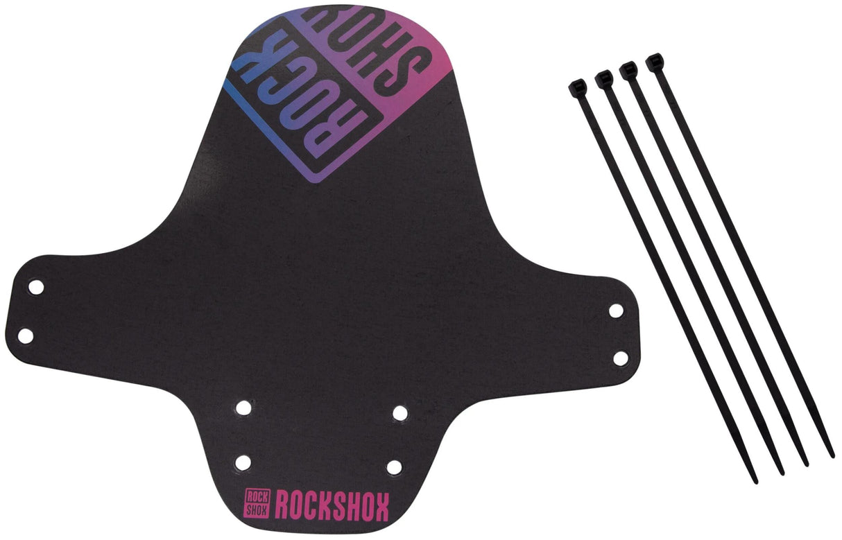 Rockshox stænskærm fender clip-on fender rs sort pink offblue