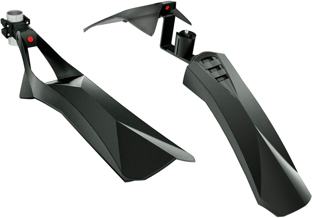 Hebie stænkskærm sæt hugorm x stealth clip-on fender sæt hugorm x stealth 0716e sæt