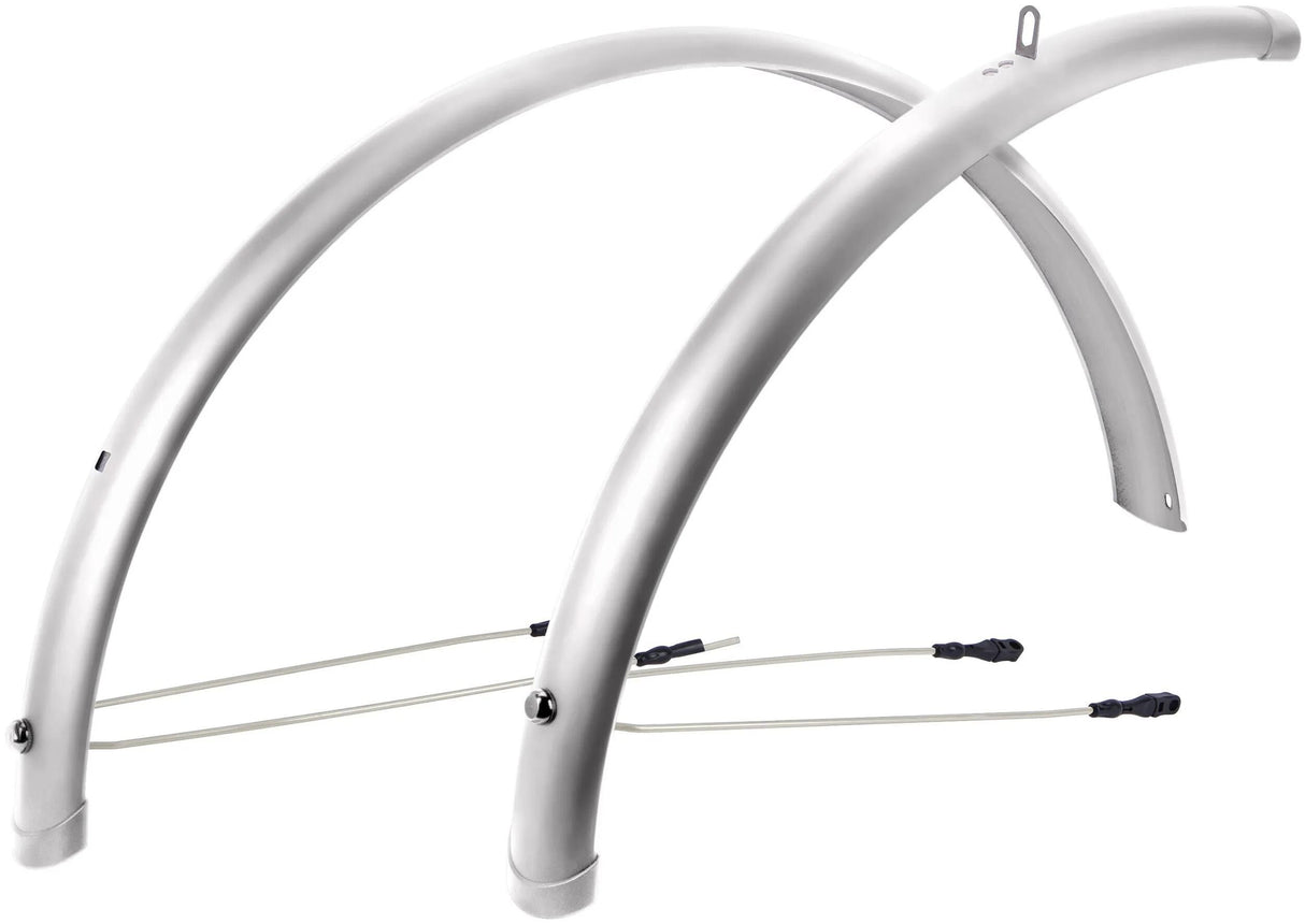 Contec stænkskærm sæt splash protect ct fender splash prot. 20 54mm sølv skinnende
