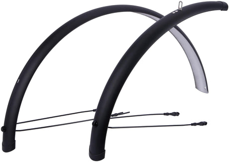 Contec stænkskærm sæt splash protect ct fender splash prot. 26 54mm sort mat