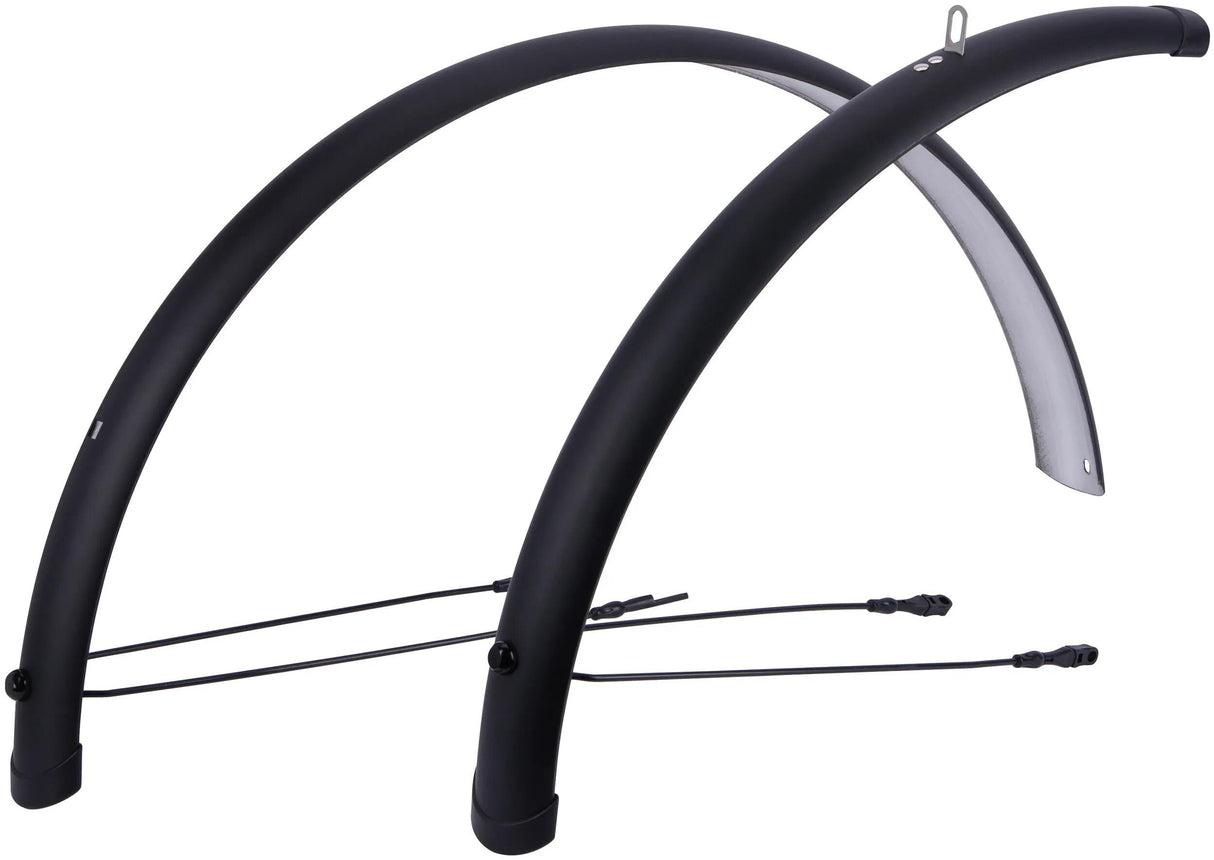 Contec stænkskærm sæt splash protect ct fender splash prot. 28 54mm sort mat
