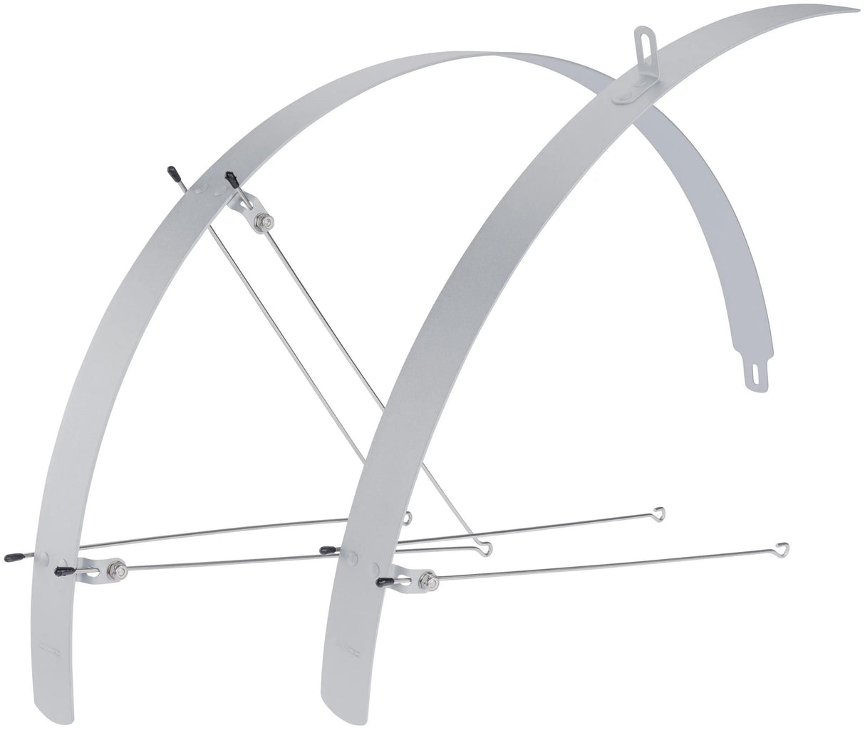 Contec skærmsæt fladskærm ct skærmsæt fladskærm 28 42mm alu sølv