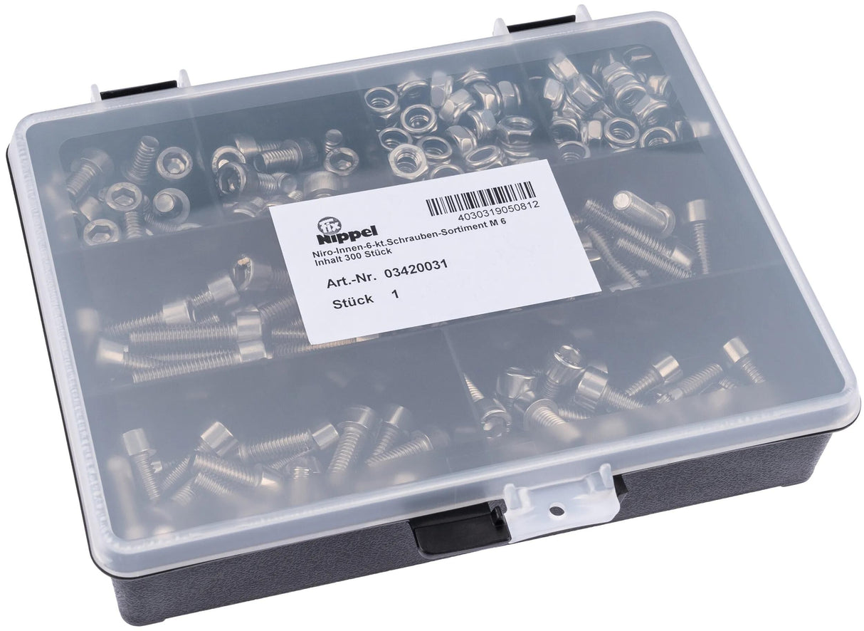 Fix nippel sekskant bolt sortiment udvalg af unbracon skruer sst 6mm
