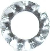 Fix-nippel takket ring takket skive fix-nip. m5 zink