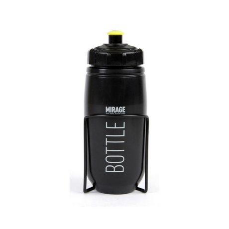 Mirage Bidon med indehaver 600 ml sort