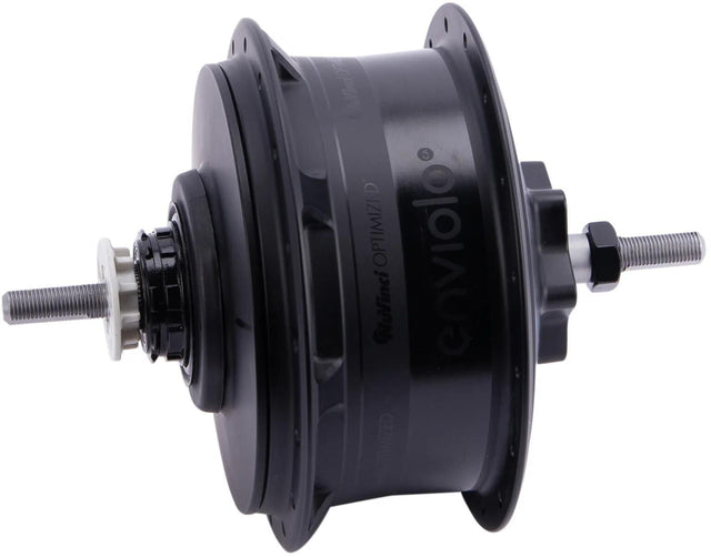 Enviolo gear nav dele sæt heavy duty nav HD 32L sort mat fælg skive