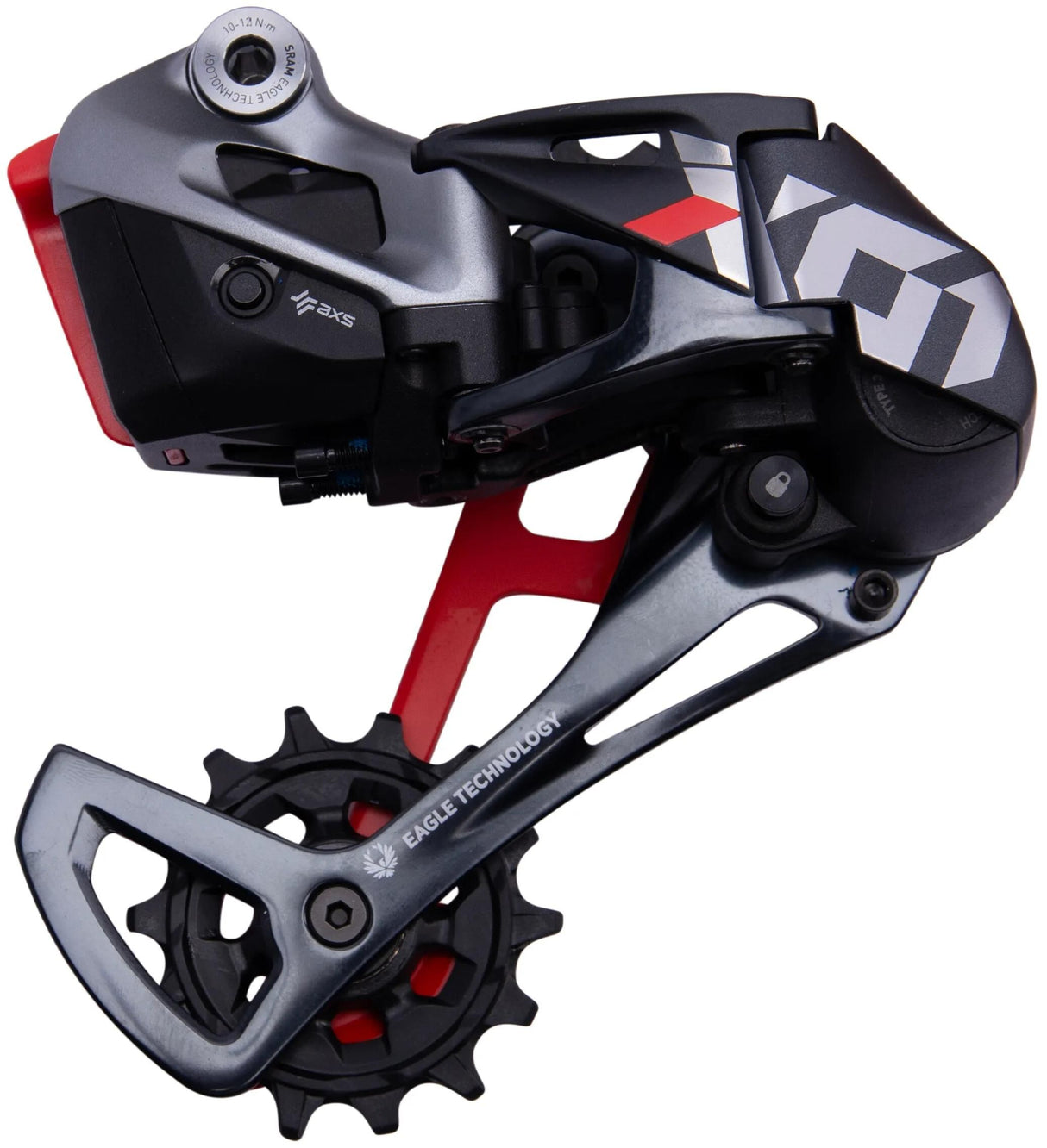 Sram bagskifter x01 eagle axs bagskifter. x01 ørneøkser 52t rød
