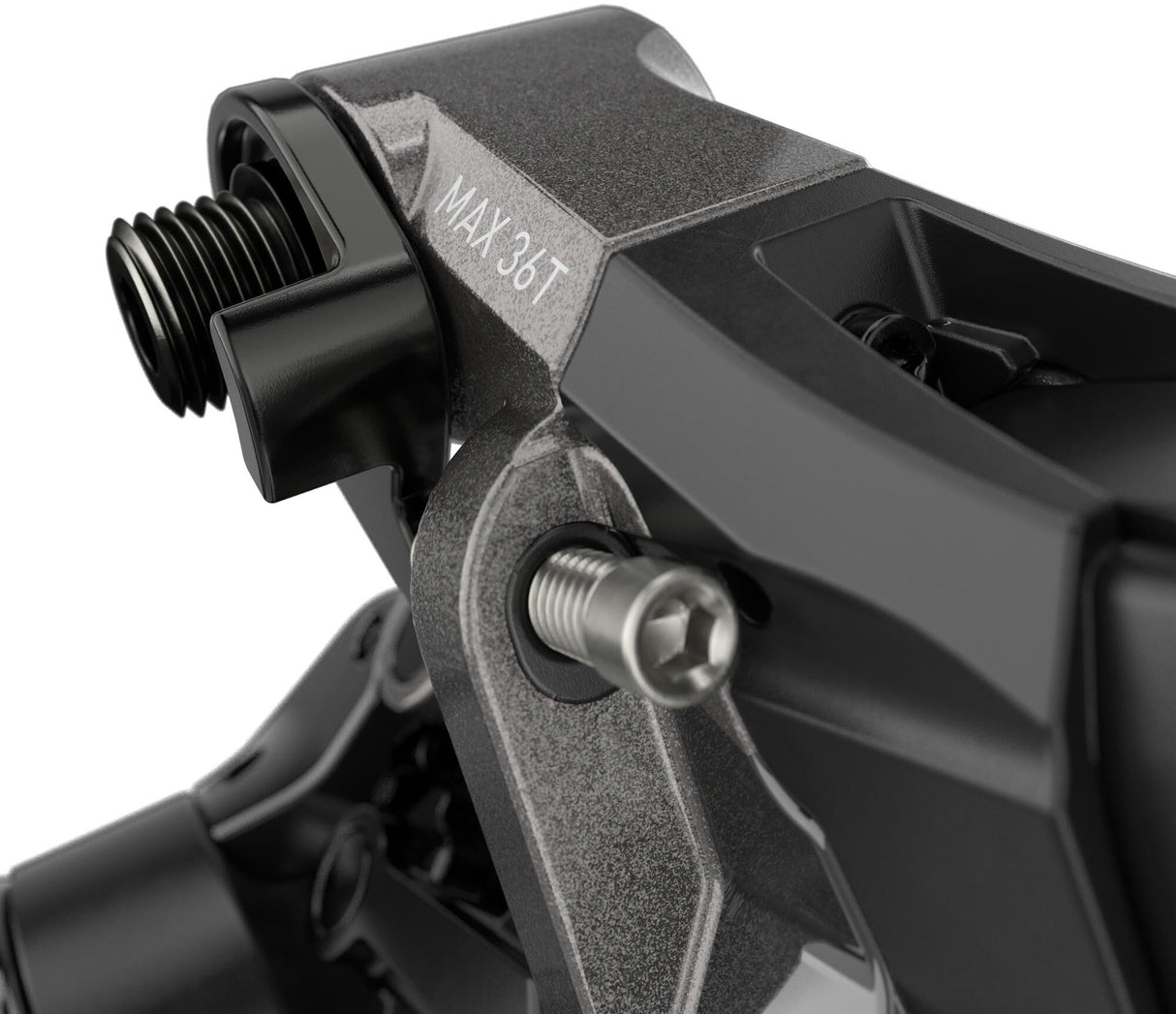 Sram bagskifter kraftakser bagafsporing. kraftakser 12sp grå