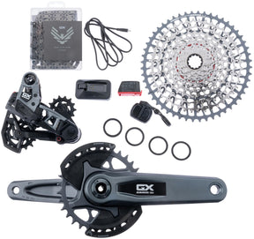 Sram skiftegruppesæt gx eagle akser transmissionsgruppesæt akser tt gx eagle 165 mm