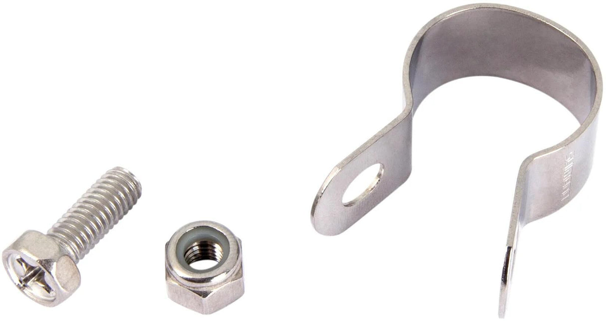 Shimano schelle shim.bremsegrebsklemme 19mm sølv