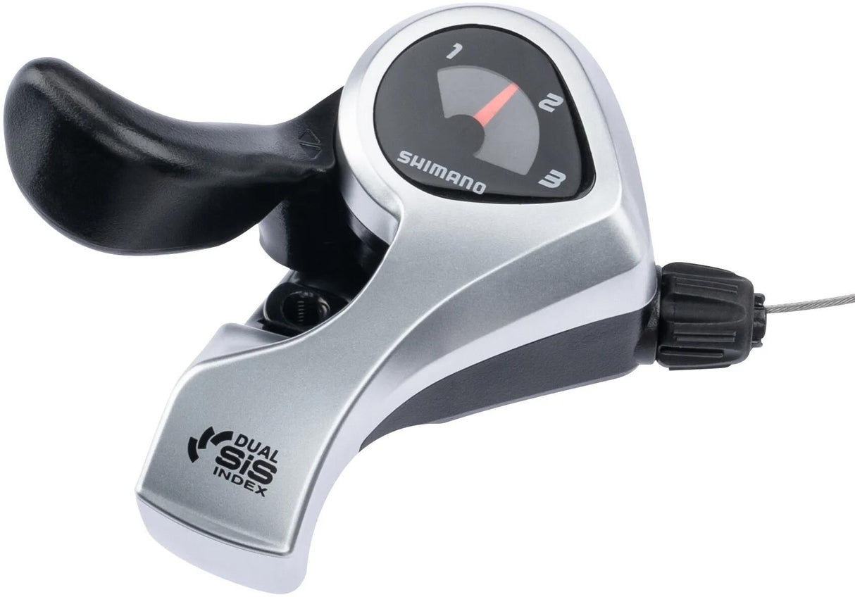Shimano skifter venstre 3 gear st-tx50 - sort sølv
