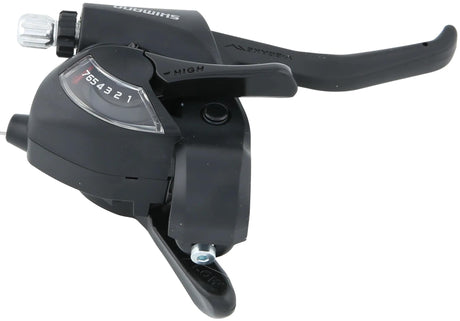 Shimano skifter (højre) med bremsegreb 7 gear st-ef41 - sort