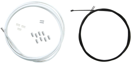 Contec gearkabelsæt shift++ ct shift++ sæt stål ptfe 1,1mmx2275 mm hvid