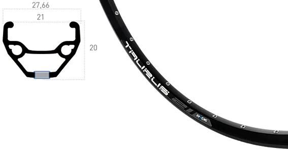 Ryde fælg taurus 21 fælge taurus 21 21-622 36l sw