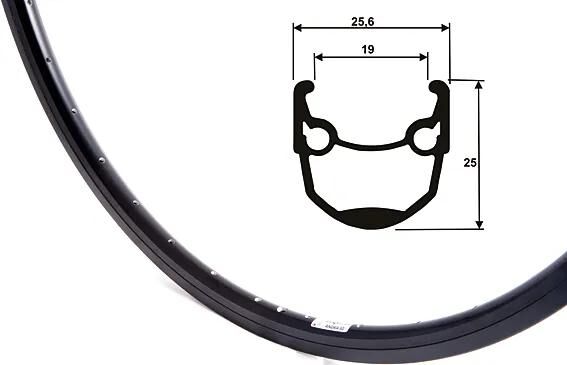 Ryde fælg andra 10 fælge andra 10 19-559 36l sw disc