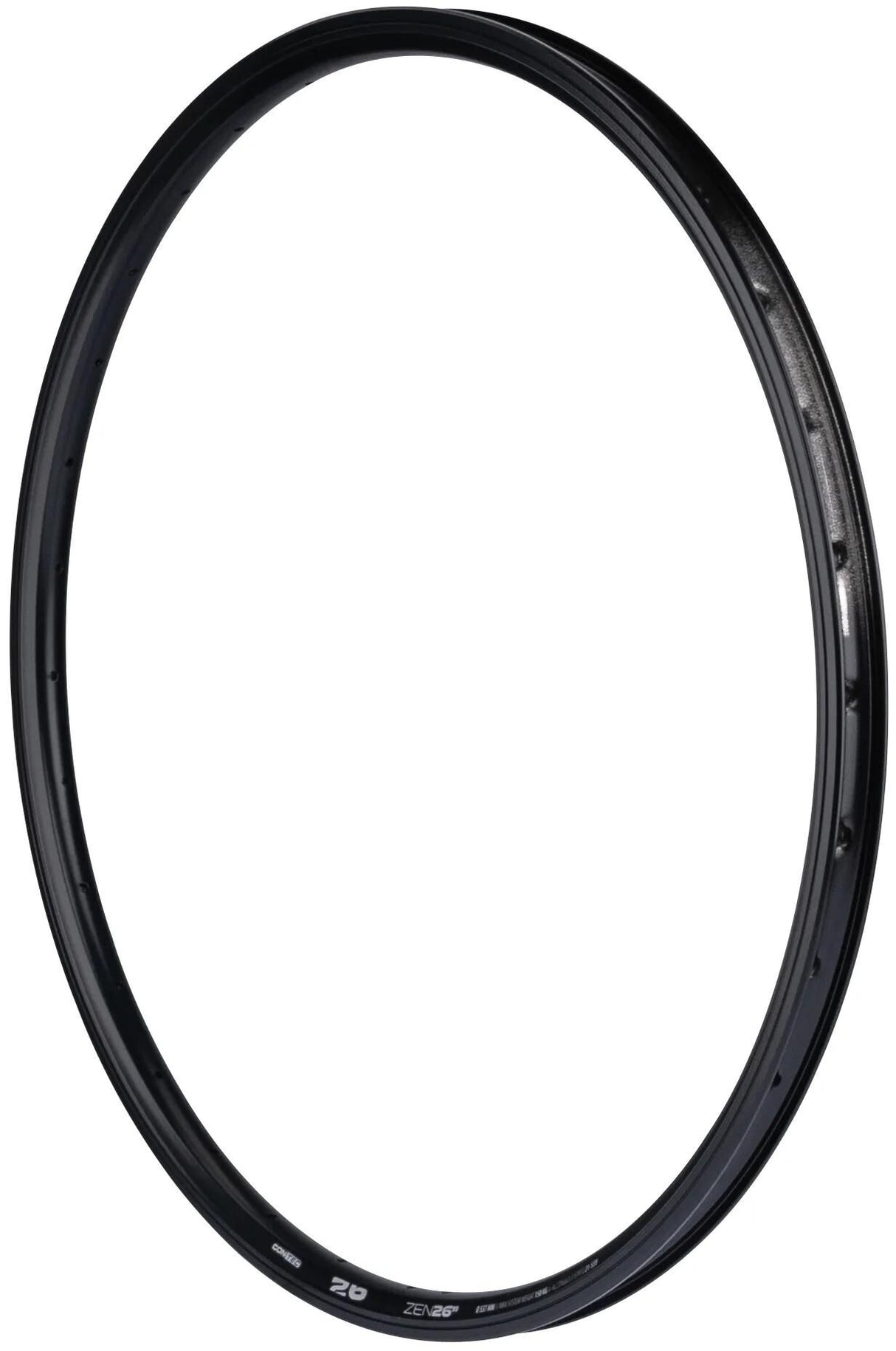 Contec fælg zen 26 ct alu fælge zen 26 32l. 21-559, sv, sort