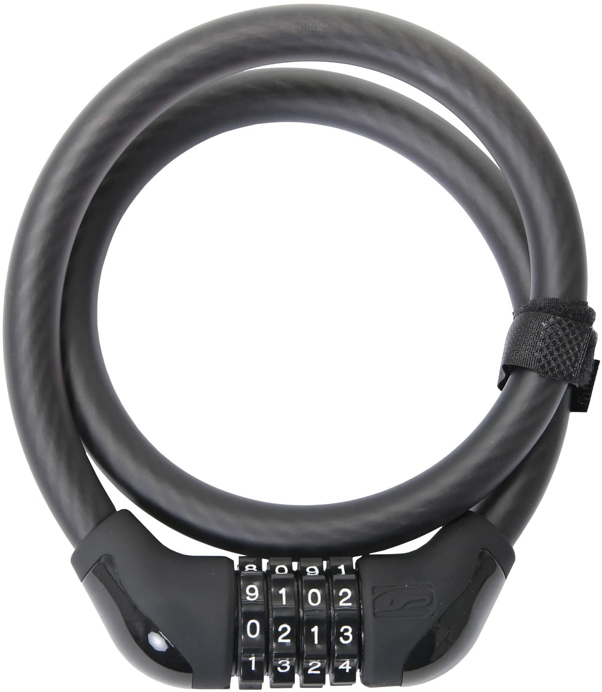 Contec kombination kabellås powerloc ct kam.cab.lock powerloc 15mm x 85cm sort