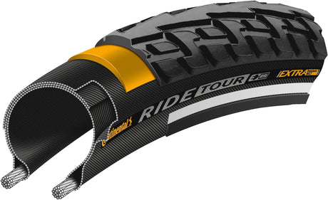 Continental wire tire ride tour 37-635 +r sort