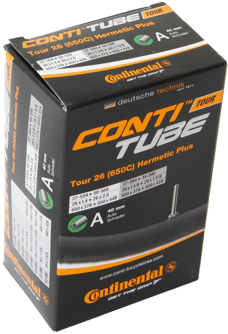Continental inder tube tour 26 hermetic plus conti tube tour 26 37 47-559 597 a40 her