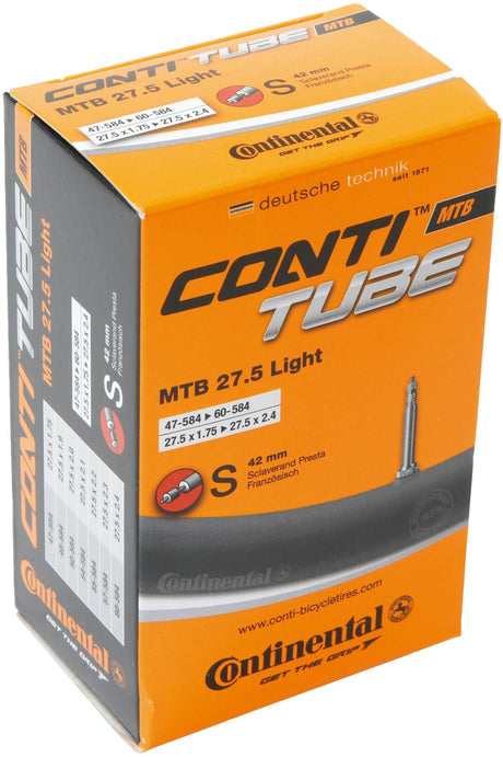 Continental inderrør mtb 27.5 conti tube mtb 27.5 47 62-584 s42 lig
