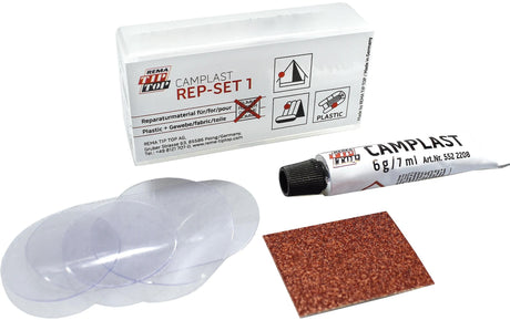 Tip top dæk reparation camplast 1 patch box camplast 1