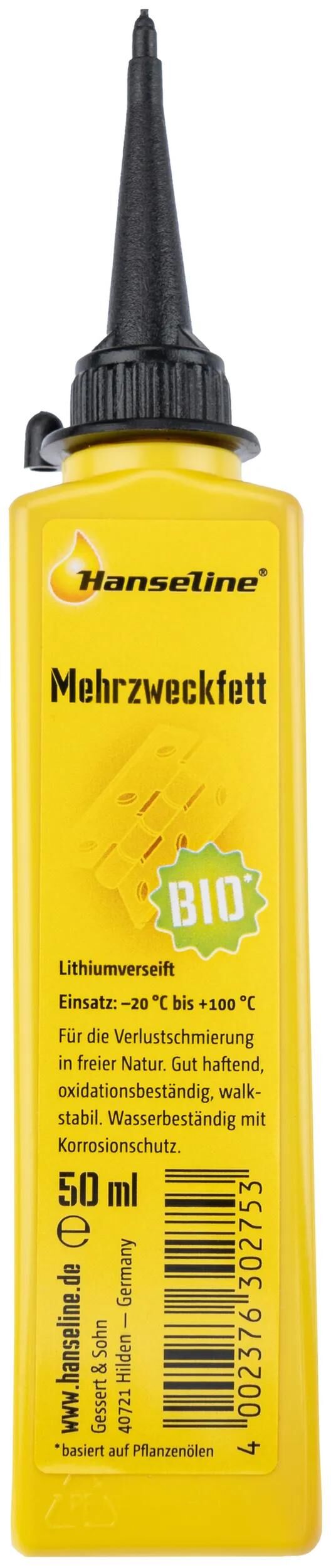 Hanseline universalfedt bio multifunktionsfedt bio 50ml