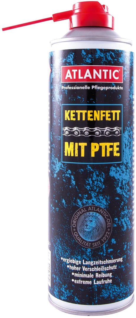 Atlantic kædefedt ptfe 500ml spray