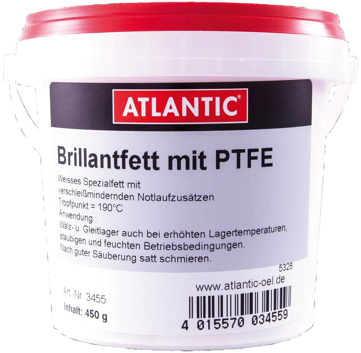 Atlantic pot strålende fedt med PFTE 450G