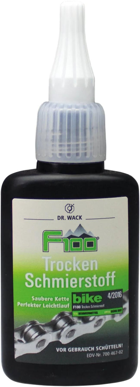 Dr. wack smøremiddel f100 kædeolie dr.wack trock. malingsstøv 50ml