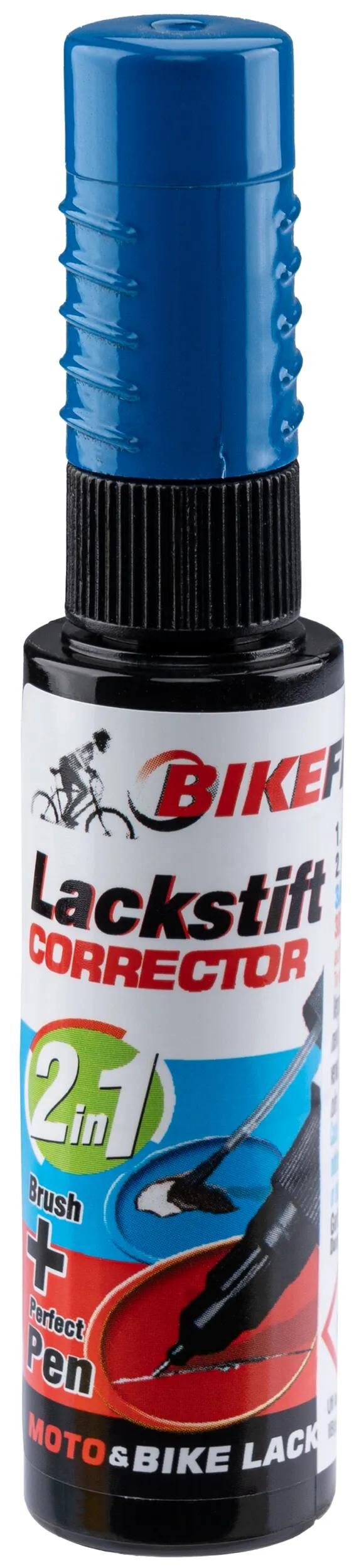 Fasi lak til lokal reparation reparation maling azurblå metallic
