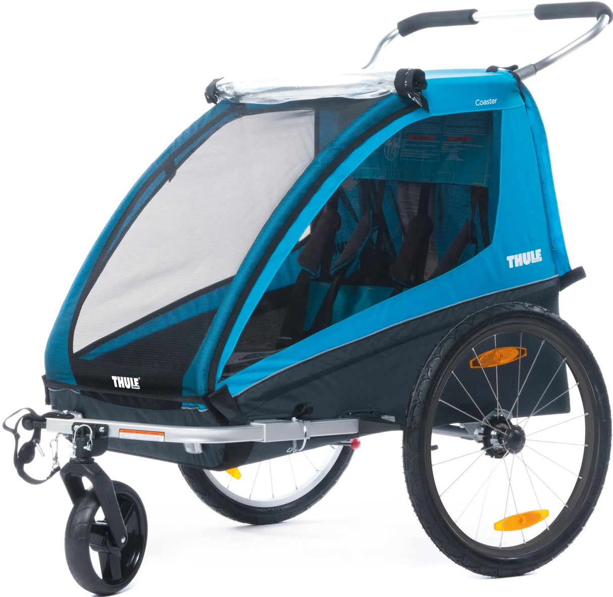 Thule børnevogn coaster xt børne trailer coaster xt 2-personers, blå