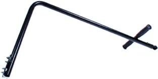 Roland Bicycle Trailer Big Boy 455, Black, Steel, Trekbet, 320mm