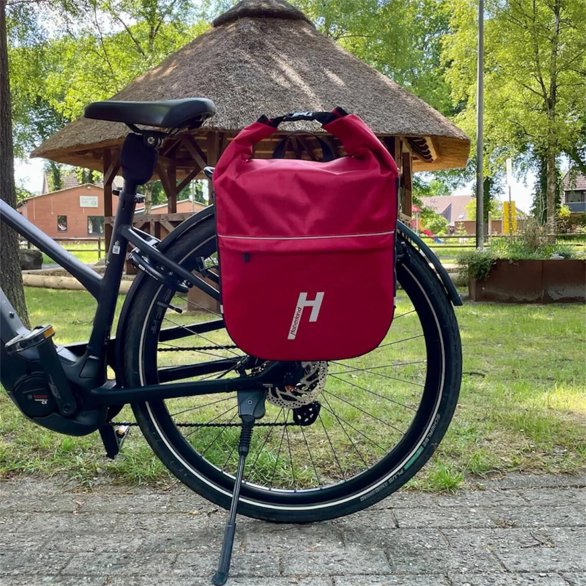 Haberland einzeltasche emotion single taske emotion rød