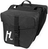Haberland dobbelttaske basic m 3,0 dobbeltpose basic m 3,0 sort