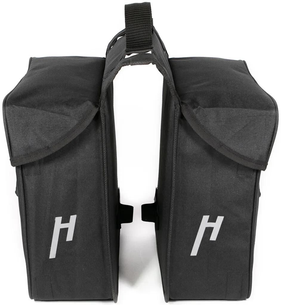 Haberland dobbelttaske basic m 3,0 dobbeltpose basic m 3,0 sort