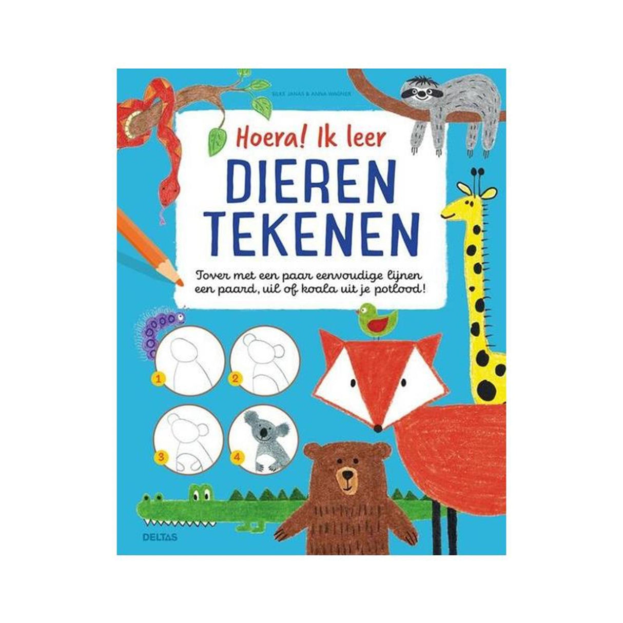 Deltas Hooray! Jeg lærer at tegne dyr