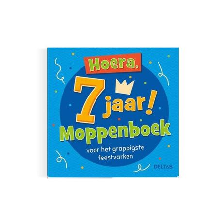 Deltas hurra, 7 år! joke bog