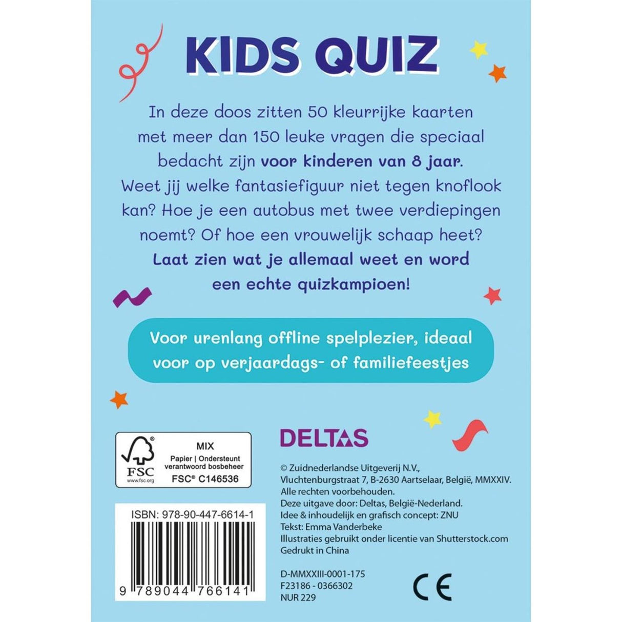 Deltas den bedste børnequiz (8 år)