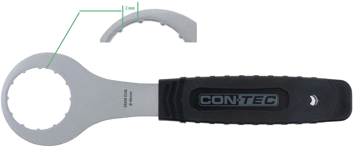 Contec innenlagerabzieher tfp-460 ct bot.beslag aftrækker tfp-450 sram dub 2mm