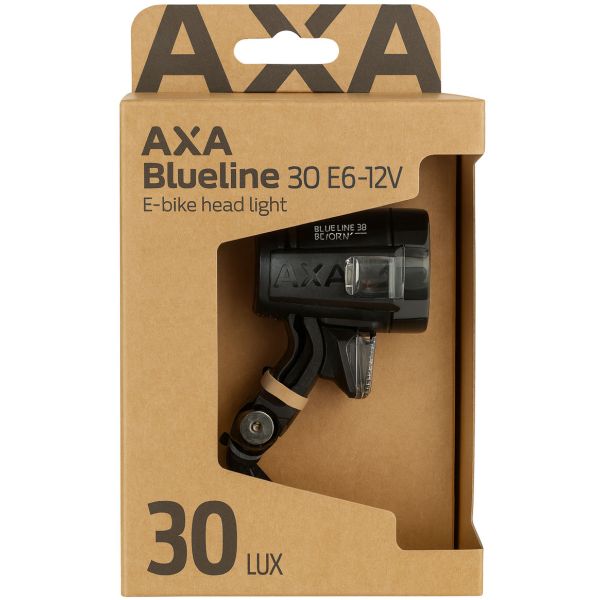 Axa forlygte blueline-30 elcykel 6v