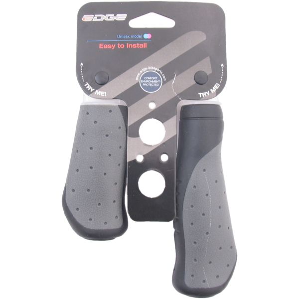Ergo City Håndtag - 135 + 92mm - Black -grå