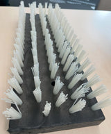 Produkter kalvebørste nylon hvid 45x15cm fyld 4cm