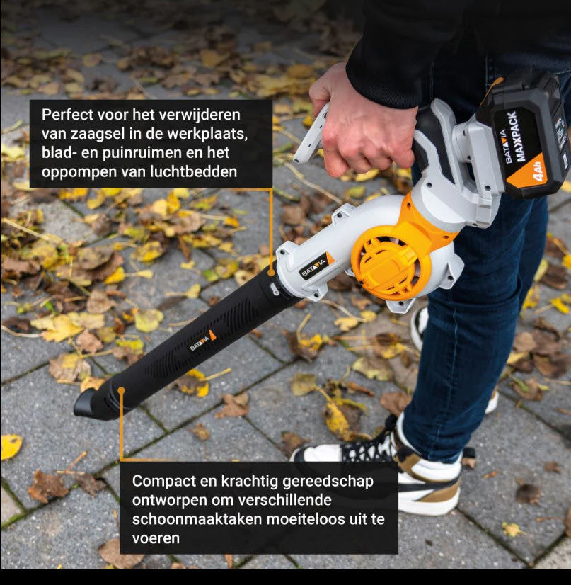 Batavia produkter maxxpack 18v batteri multi blad blæser krop